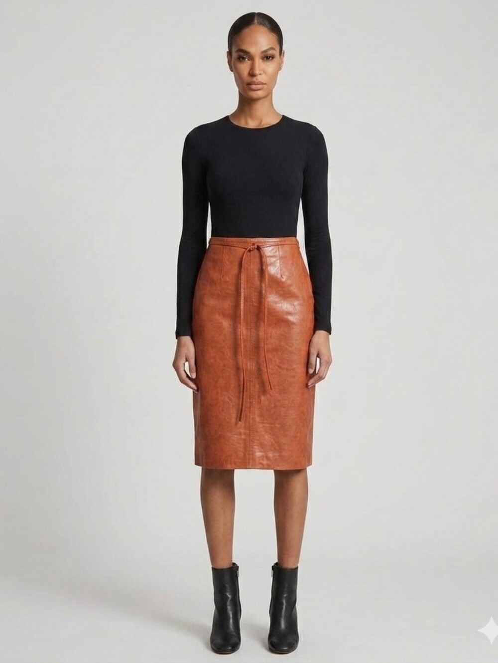Wilsons | Vintage Wrap Tie Pencil Skirt